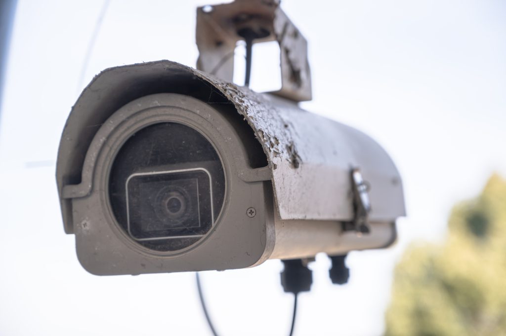 Rust CCTV camera